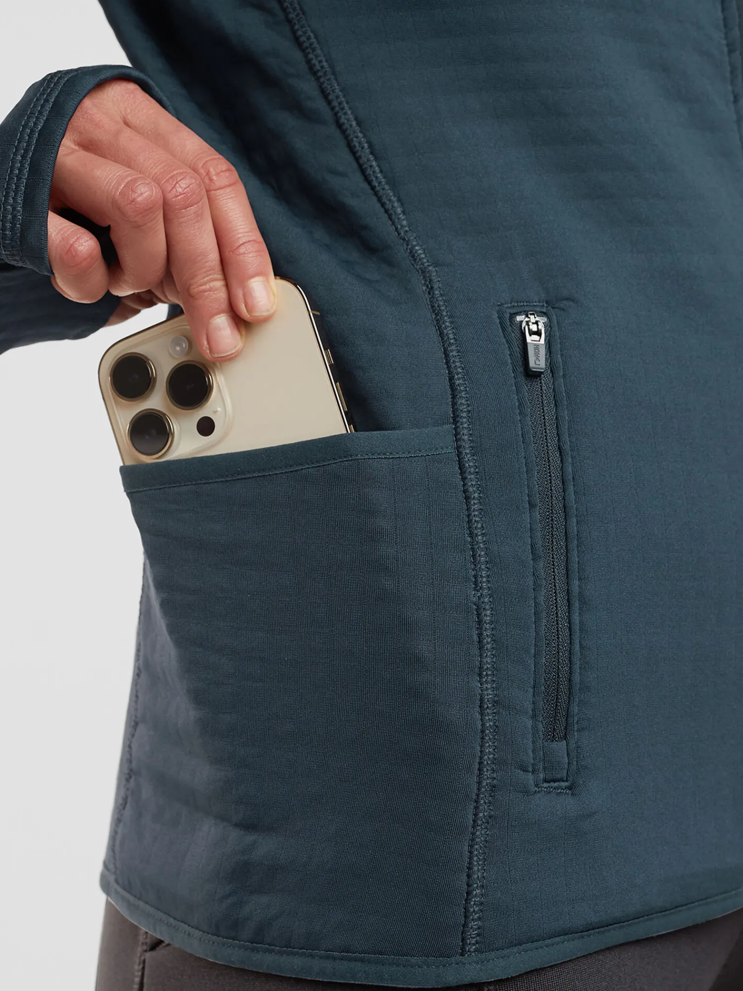 Women Title Nine Hoodies & Sweatshirts>Alpine Air Polartec ® Hoodie