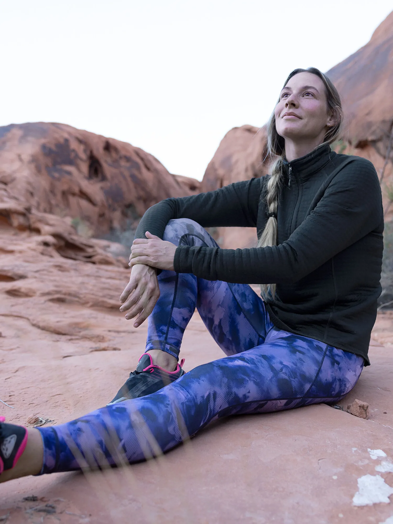 Women Title Nine Hoodies & Sweatshirts>Alpine Air Polartec® 1/4 Zip Pullover