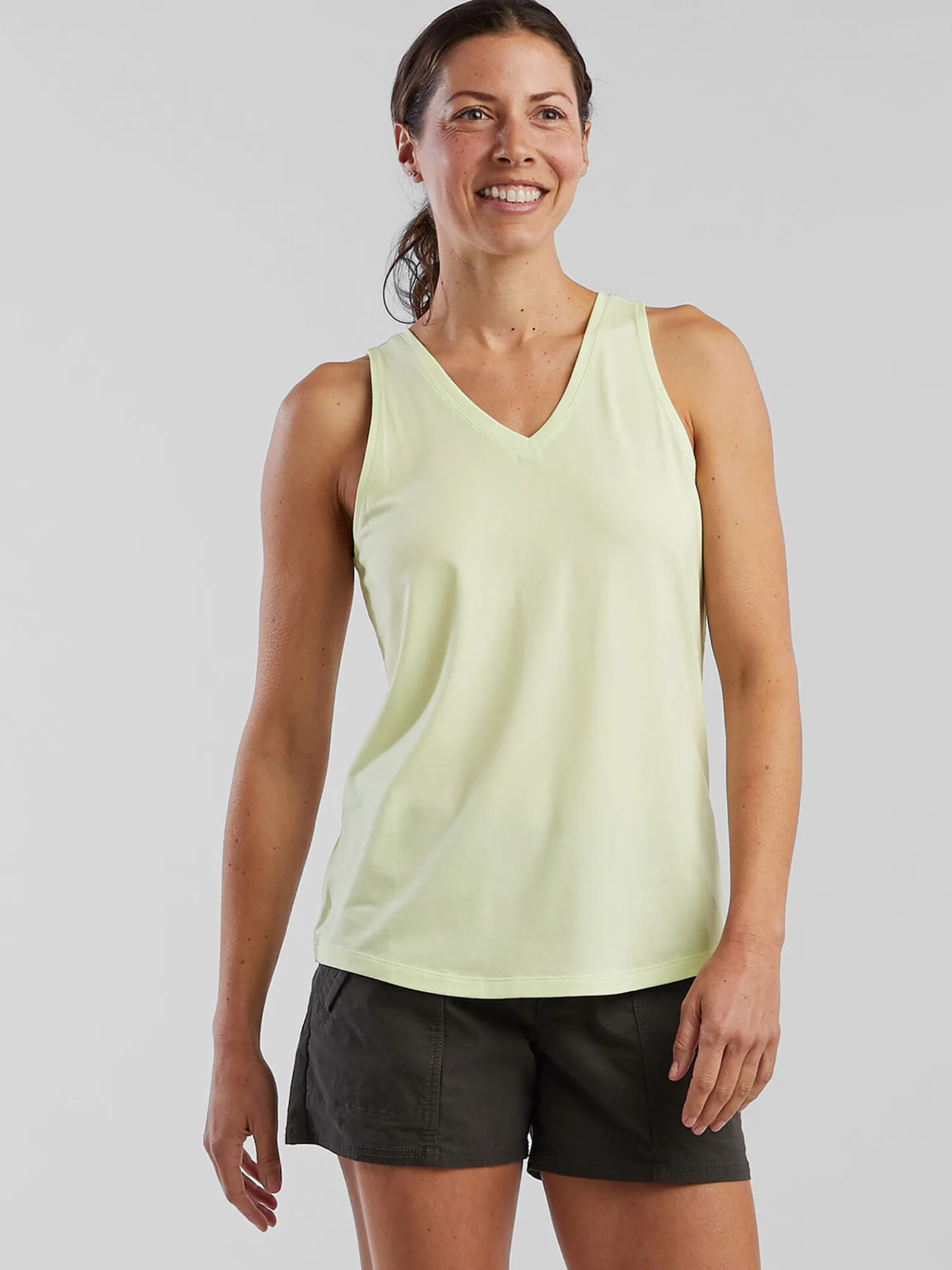 Women Title Nine Upf Clothing>Anda V Neck Tank Top