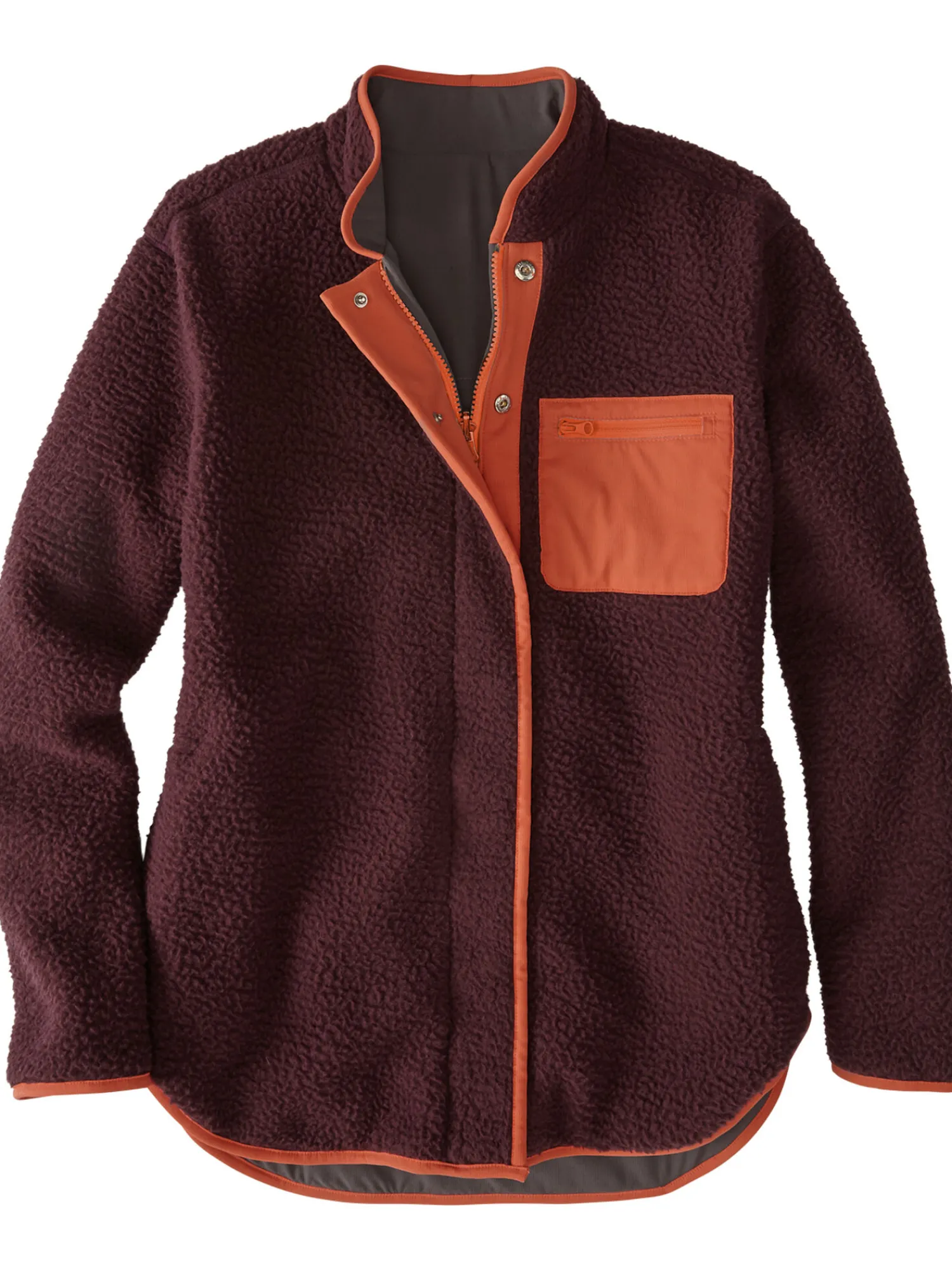 Women Title Nine Hoodies & Sweatshirts>Annapurna Reversible Fleece Jacket