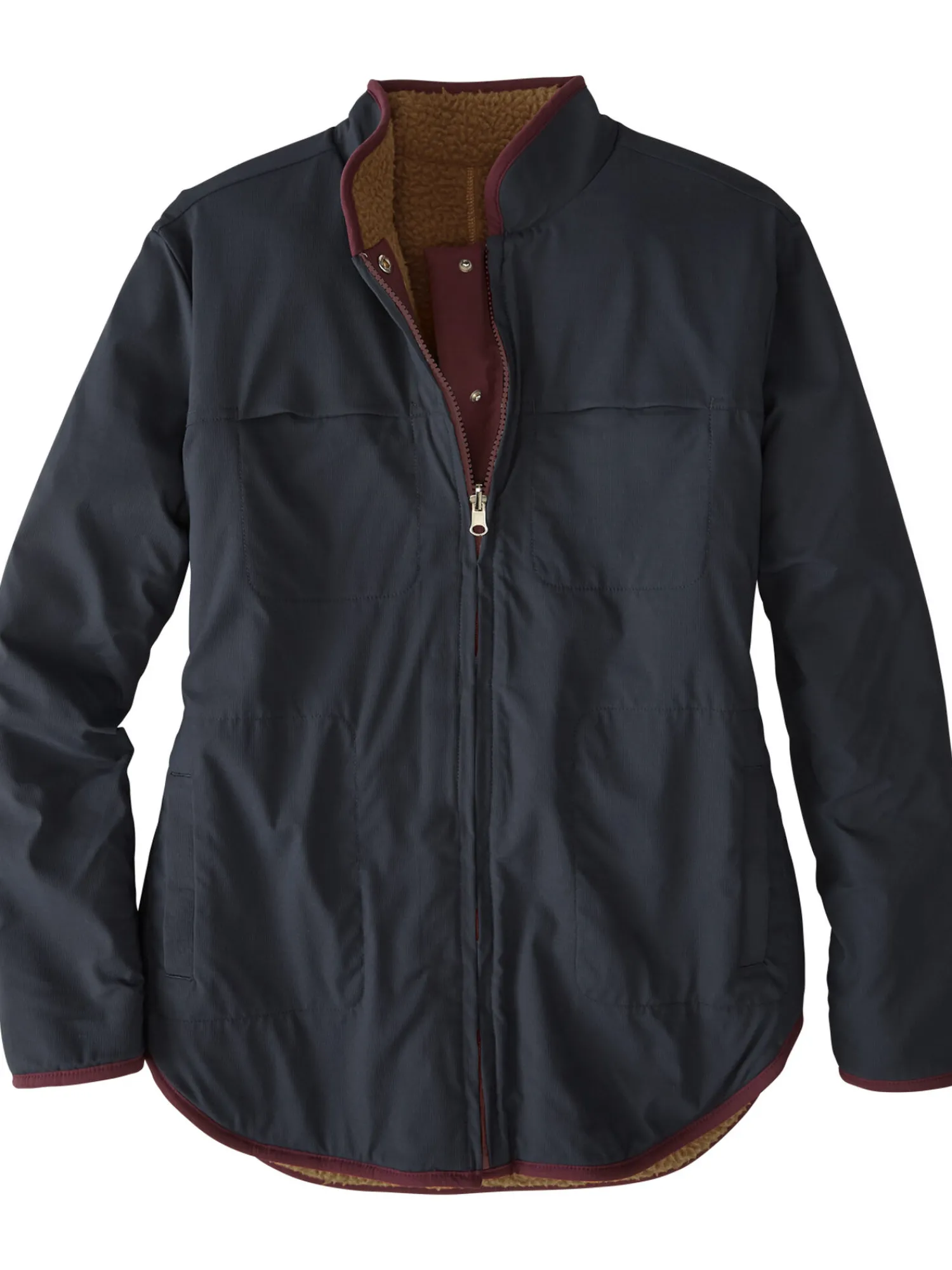 Women Title Nine Hoodies & Sweatshirts>Annapurna Reversible Fleece Jacket