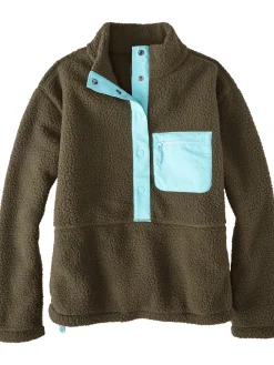 Women Title Nine Hoodies & Sweatshirts>Annapurna Snap Fleece Pullover