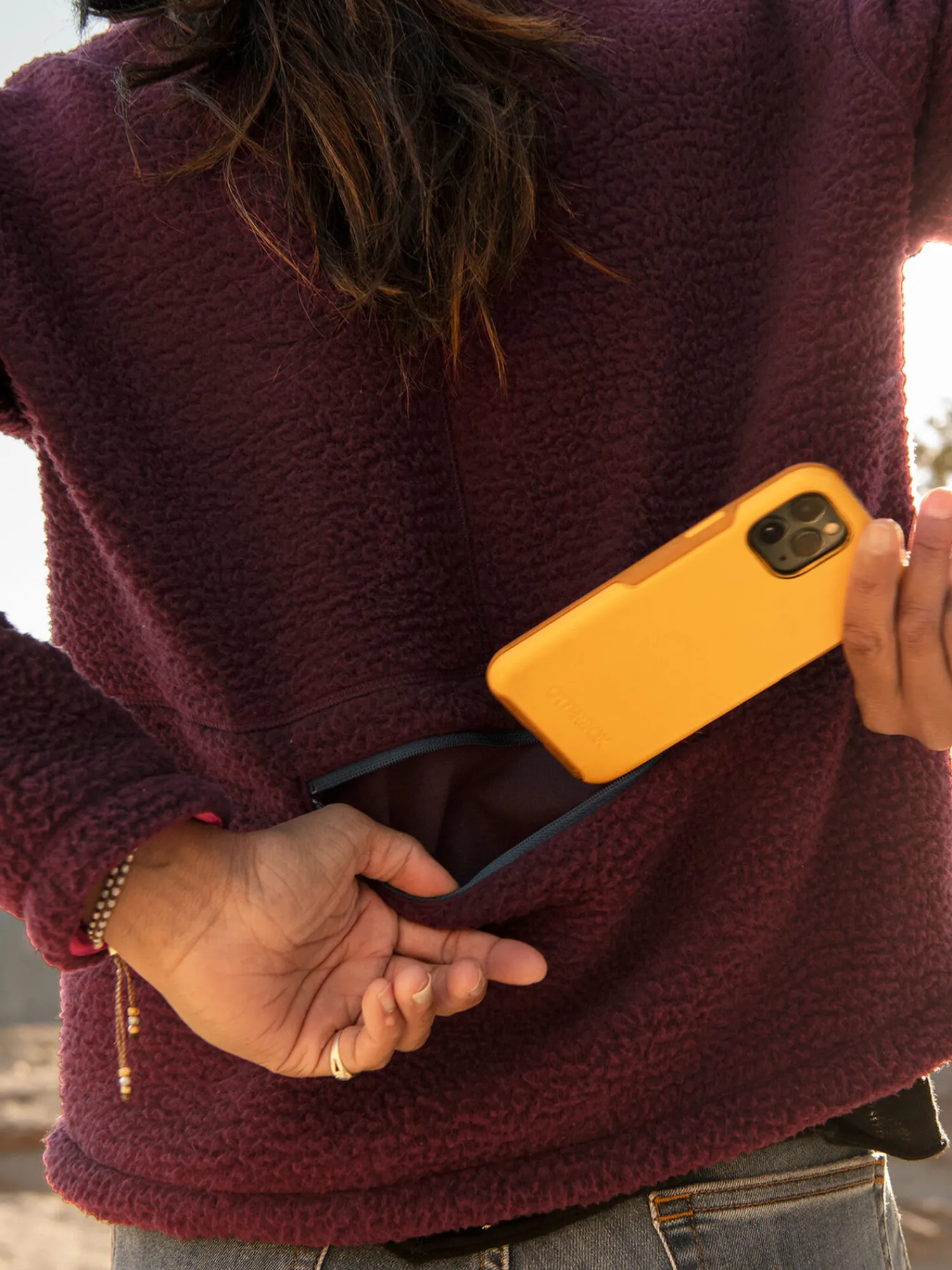 Women Title Nine Hoodies & Sweatshirts>Annapurna Snap Fleece Pullover