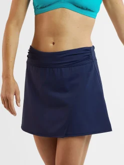 Women Title Nine Swim Skirts>Aquamini Skirt - Solid