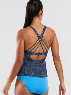 Women Title Nine Tankini Tops>Aria Underwire Tankini Top - Nautilus