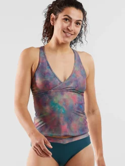 Women Title Nine Tankini Tops>Backflip 2.0 Reversible Tankini Top - Indio