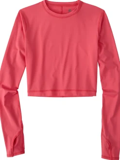 Women Title Nine Rash Guards, Sun Shirts & Swim Shirts>Blocker Cropped Rash Guard