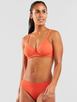 Women Title Nine Bikini Tops>Bodacious 2.0 Underwire Bikini Top - Solid Ribbed