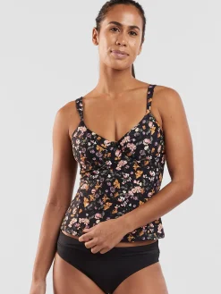 Women Title Nine Tankini Tops>Bodacious 2.0 Underwire Tankini Top - English Garden