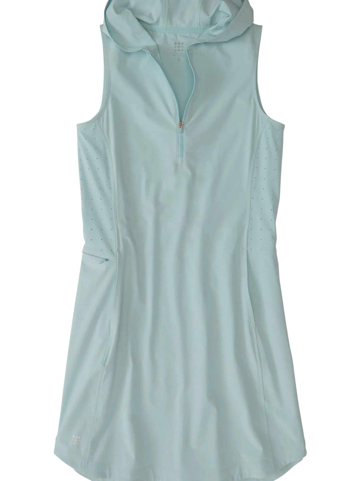 Women Title Nine Swim Cover Ups>Boom Sleeveless Hoodie Dress