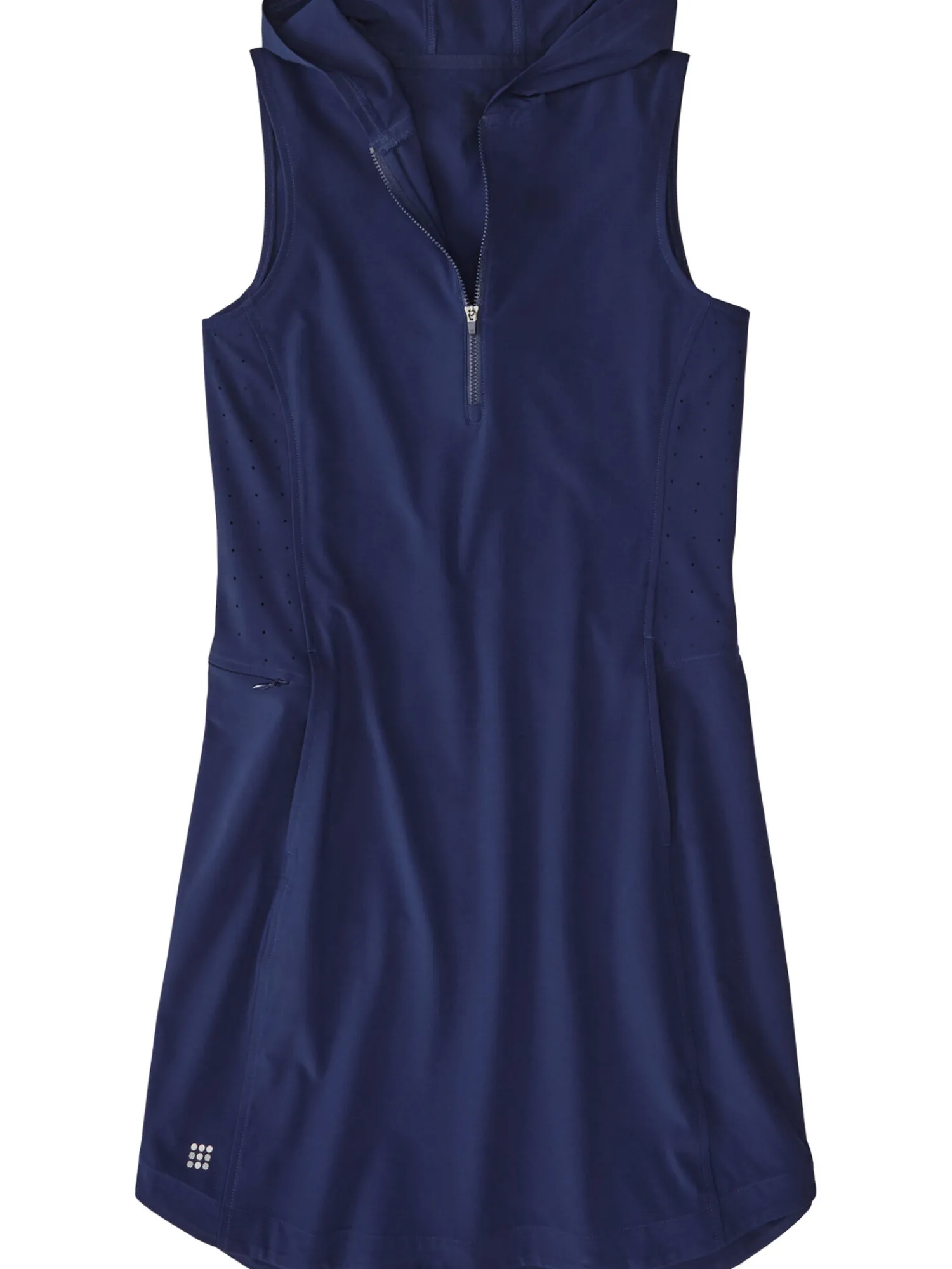 Women Title Nine Swim Cover Ups>Boom Sleeveless Hoodie Dress
