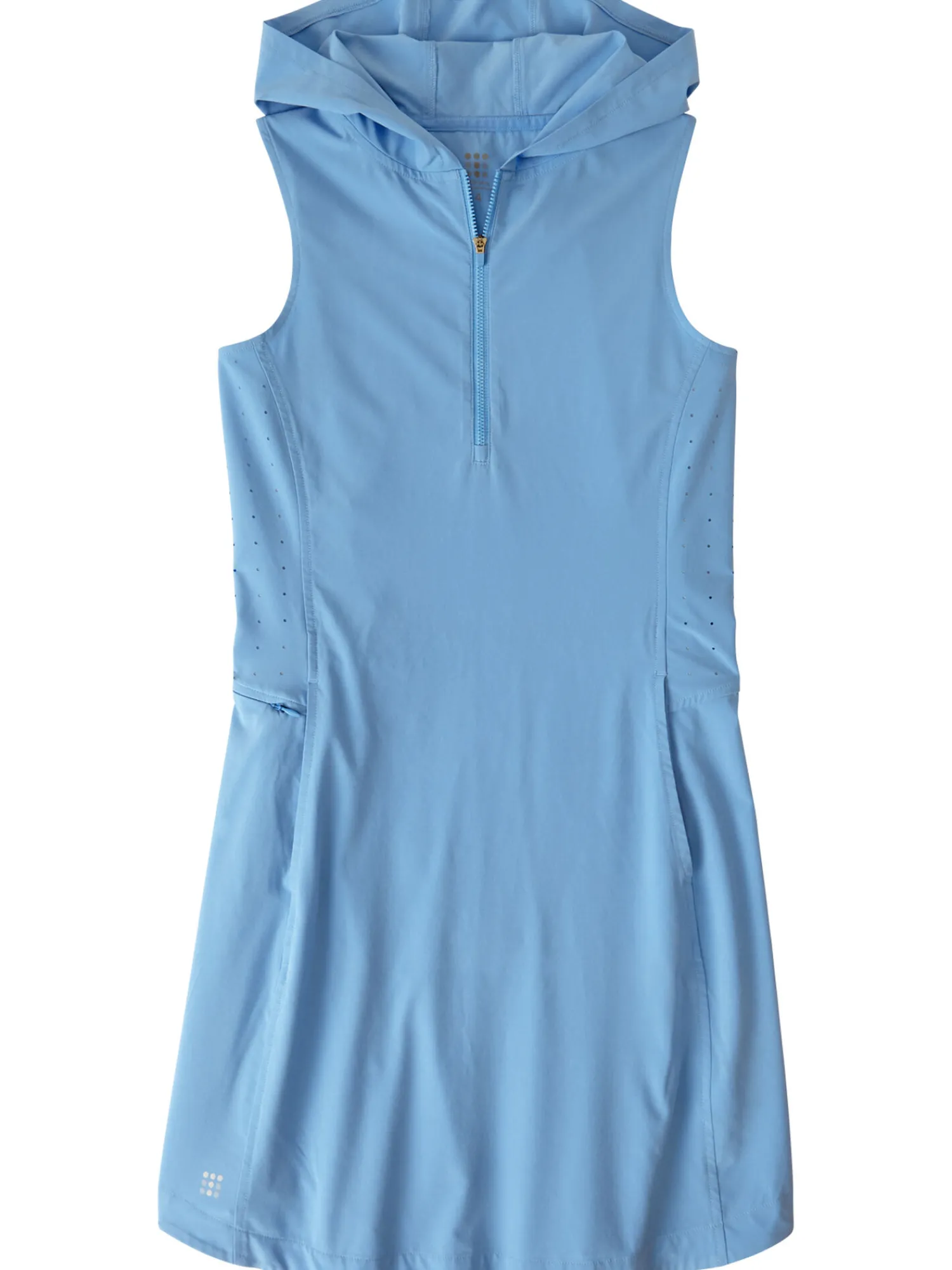 Women Title Nine Swim Cover Ups>Boom Sleeveless Hoodie Dress
