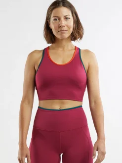 Women Title Nine Sports Bras>Calenta Cropped Bra Top