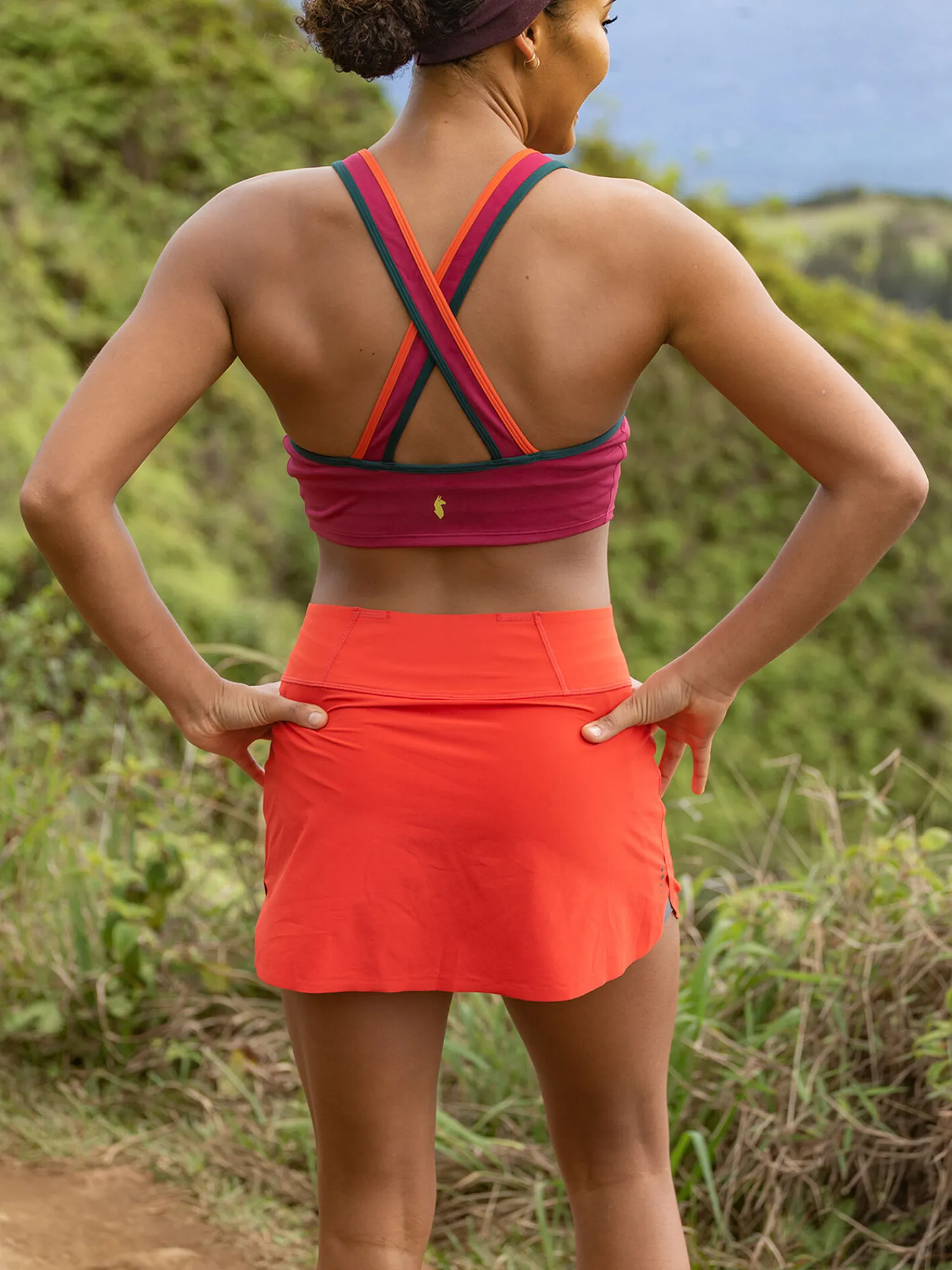 Women Title Nine Sports Bras>Calenta Cropped Bra Top