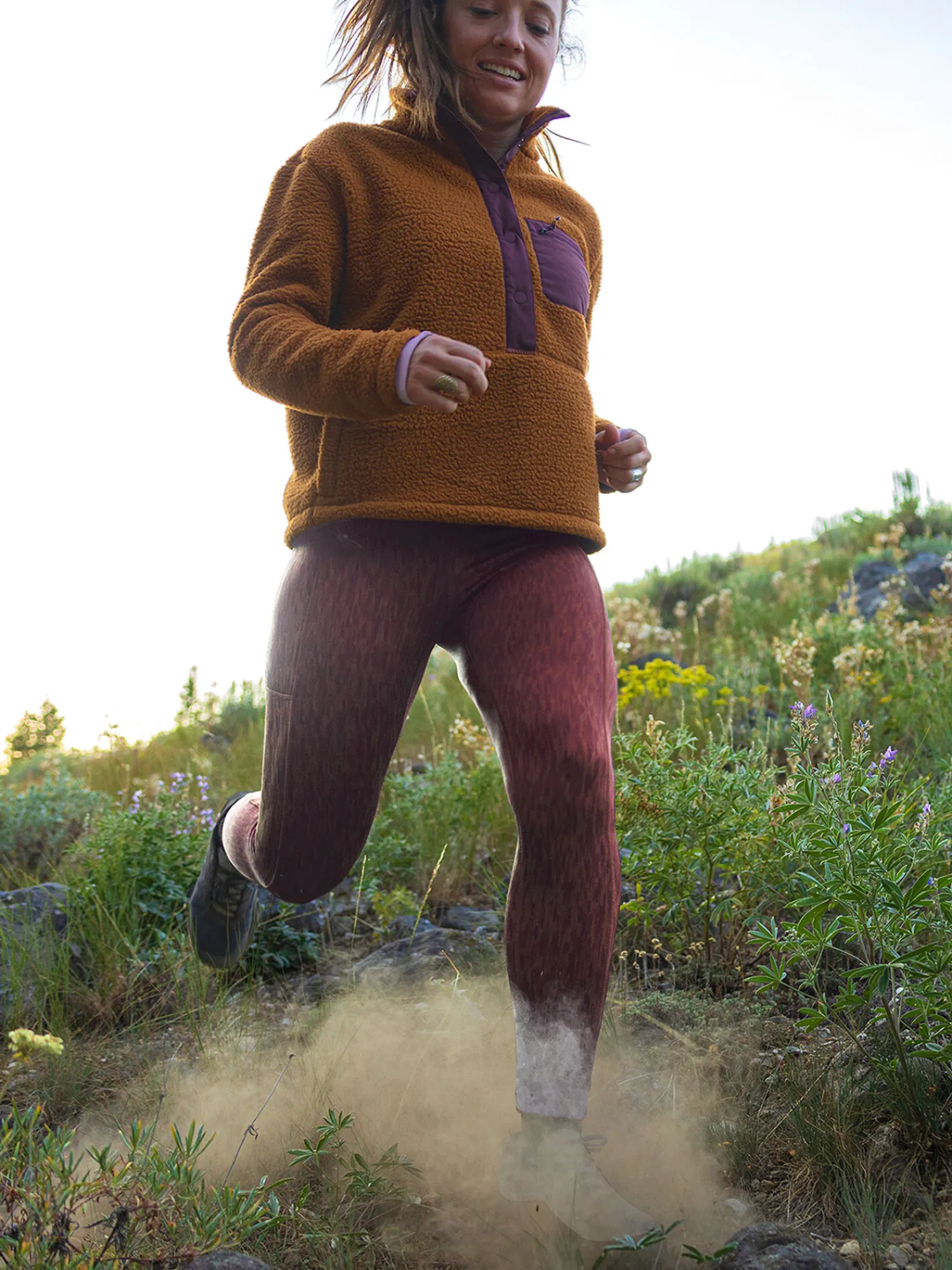 Women Title Nine Bottoms Finder>Crash 2.0 Polartec® Petite Tights - Flatlands