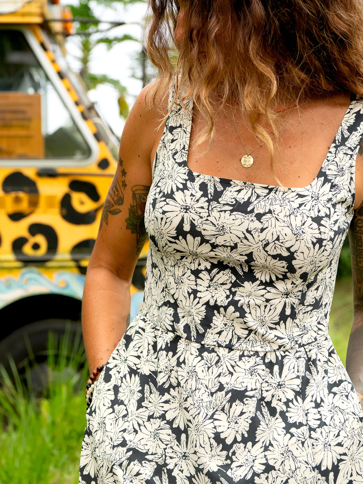 Women Title Nine Swim Cover Ups>Crusher Column Maxi Dress