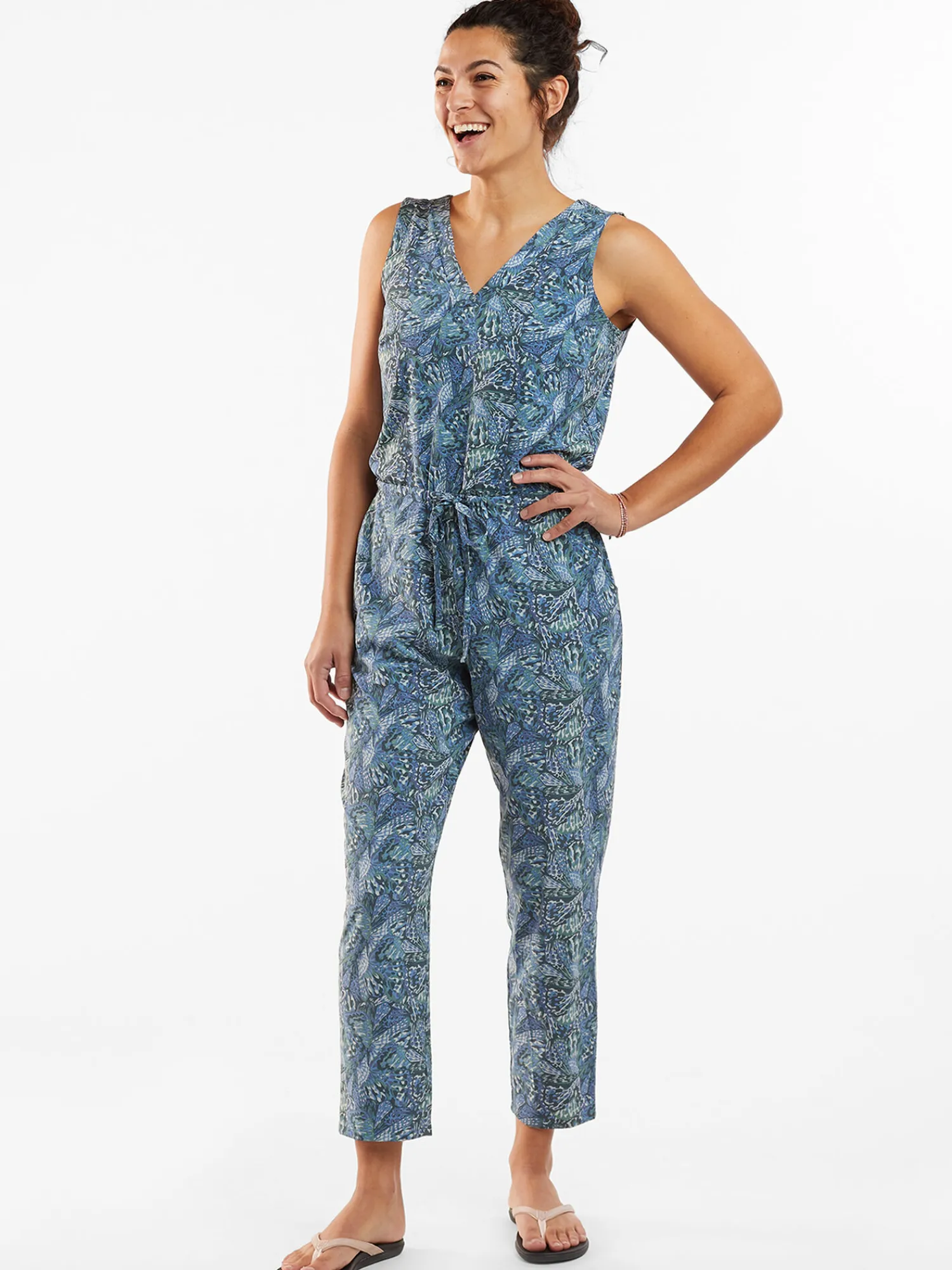 Women Title Nine Upf Clothing>Crusher Sleeveless Jumpsuit