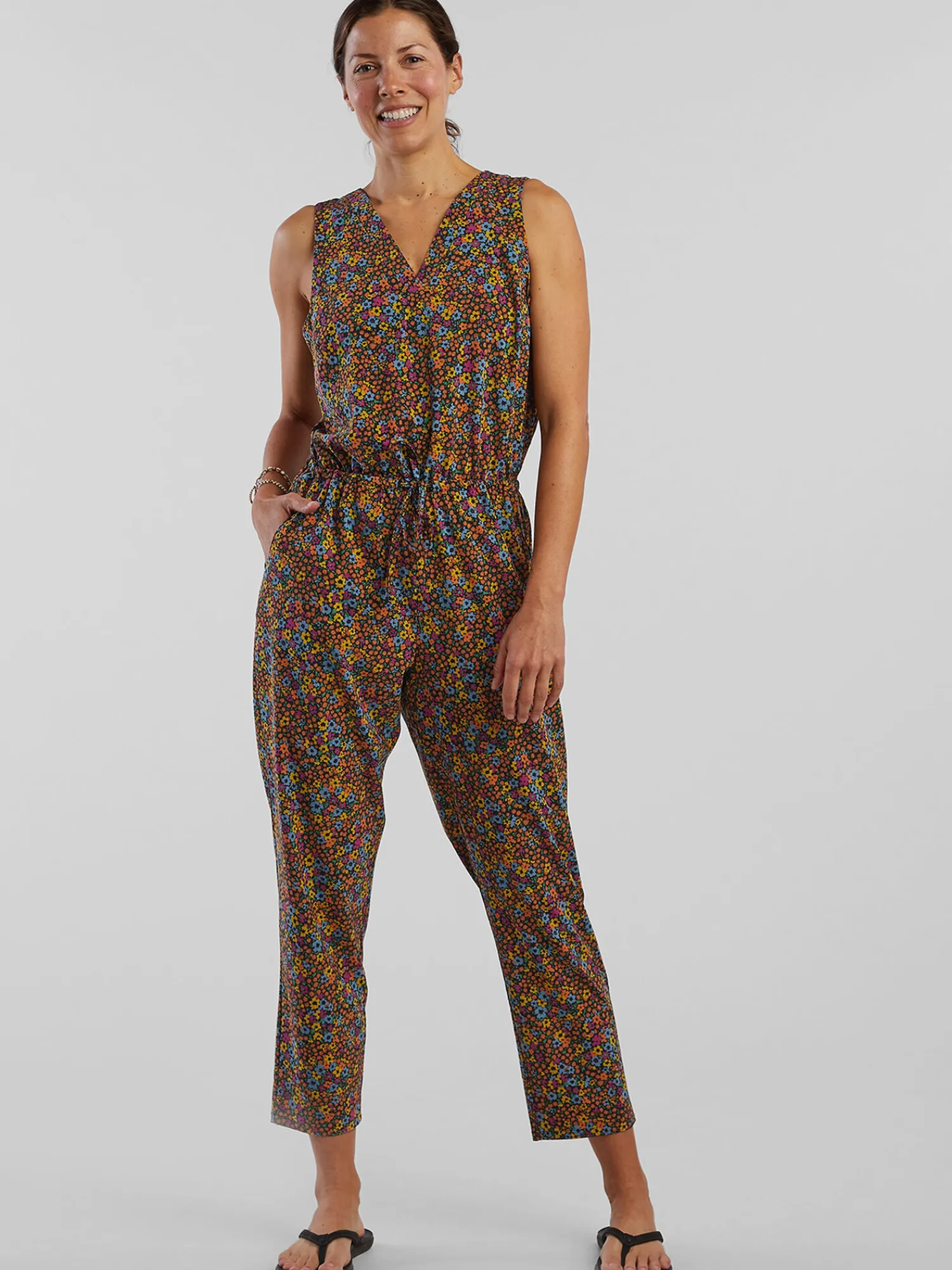 Women Title Nine Upf Clothing>Crusher Sleeveless Jumpsuit