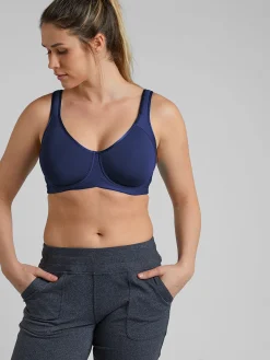 Women Title Nine Sports Bras>Cuz She Says So Underwire Sports Bra