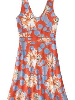 Women Title Nine Dresses>Dream V Neck Dress - Camellia