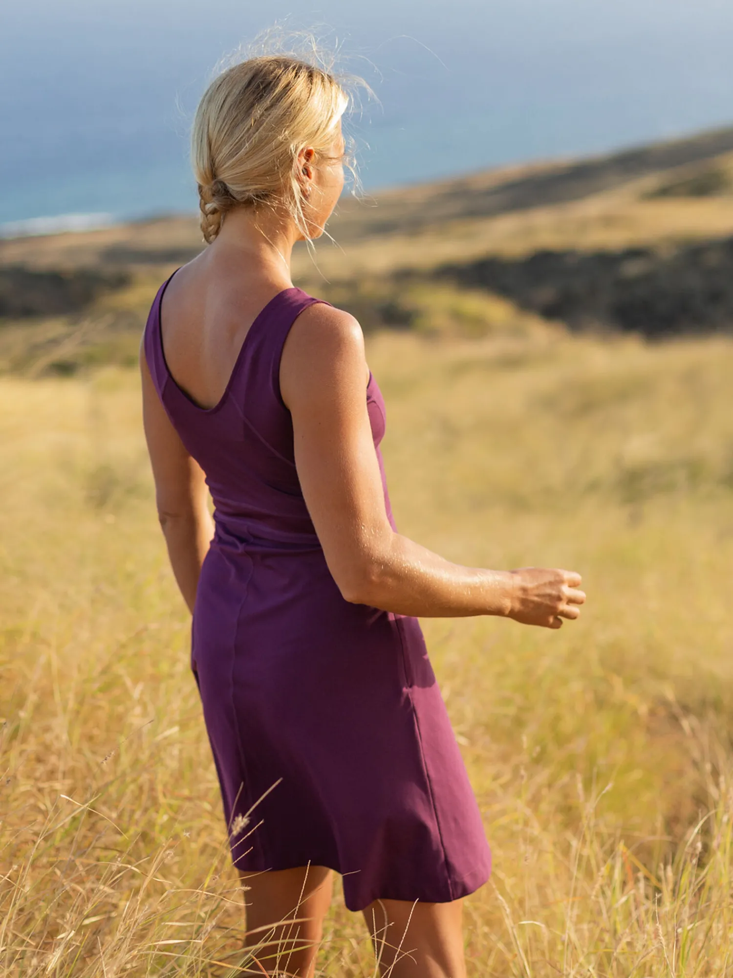 Women Title Nine Dresses>Dream V Neck Dress - Solid