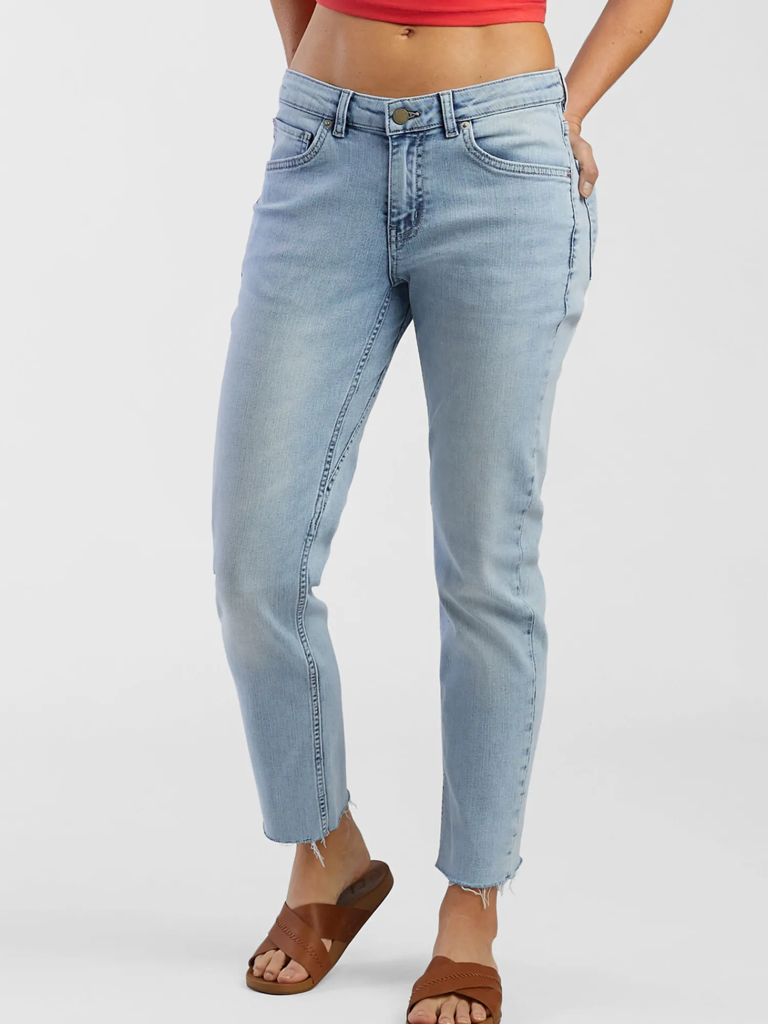 Women Title Nine Bottoms Finder>Duer Relaxed Performance Jeans 28"