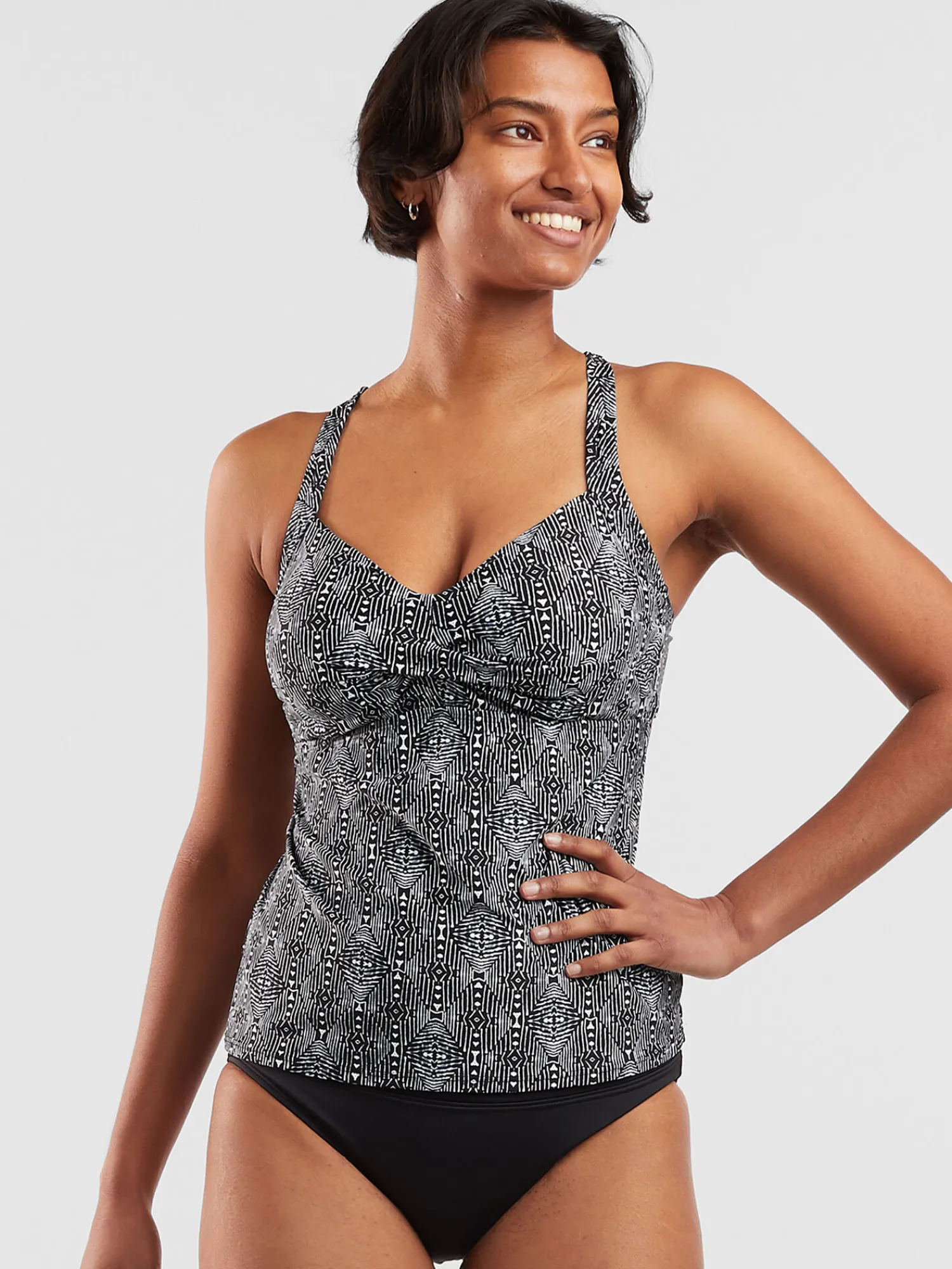 Women Title Nine Tankini Tops>Fortuna Underwire Tankini Top - Uluwatu