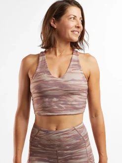 Women Title Nine Sports Bras>Forward Motion Reversible Crop Top