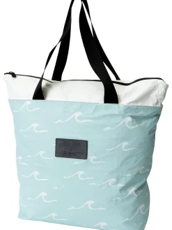 Women Title Nine Packs, Bags & Gear>Full Zip Aloha Tote Bag - Seaside