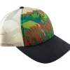 Women Title Nine Hats, Scarves, Gloves>Galleria Trucker Hat - Paintbrush Flower