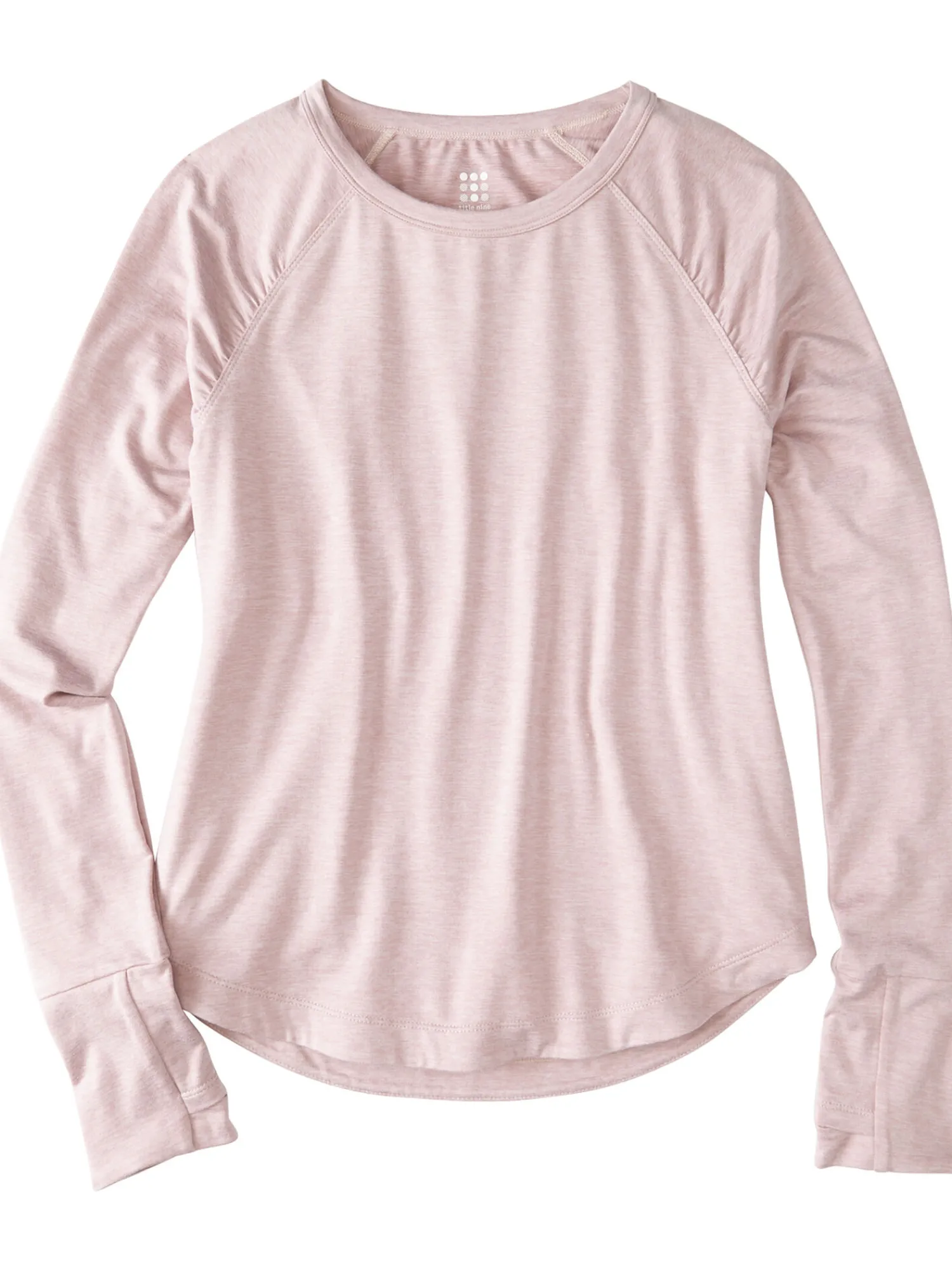 Women Title Nine Long Sleeve Tops>Grace Raglan Long Sleeve Tee