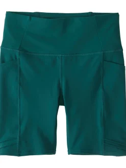 Women Title Nine Bottoms Finder>Haul It Pocket Running Shorts 7"