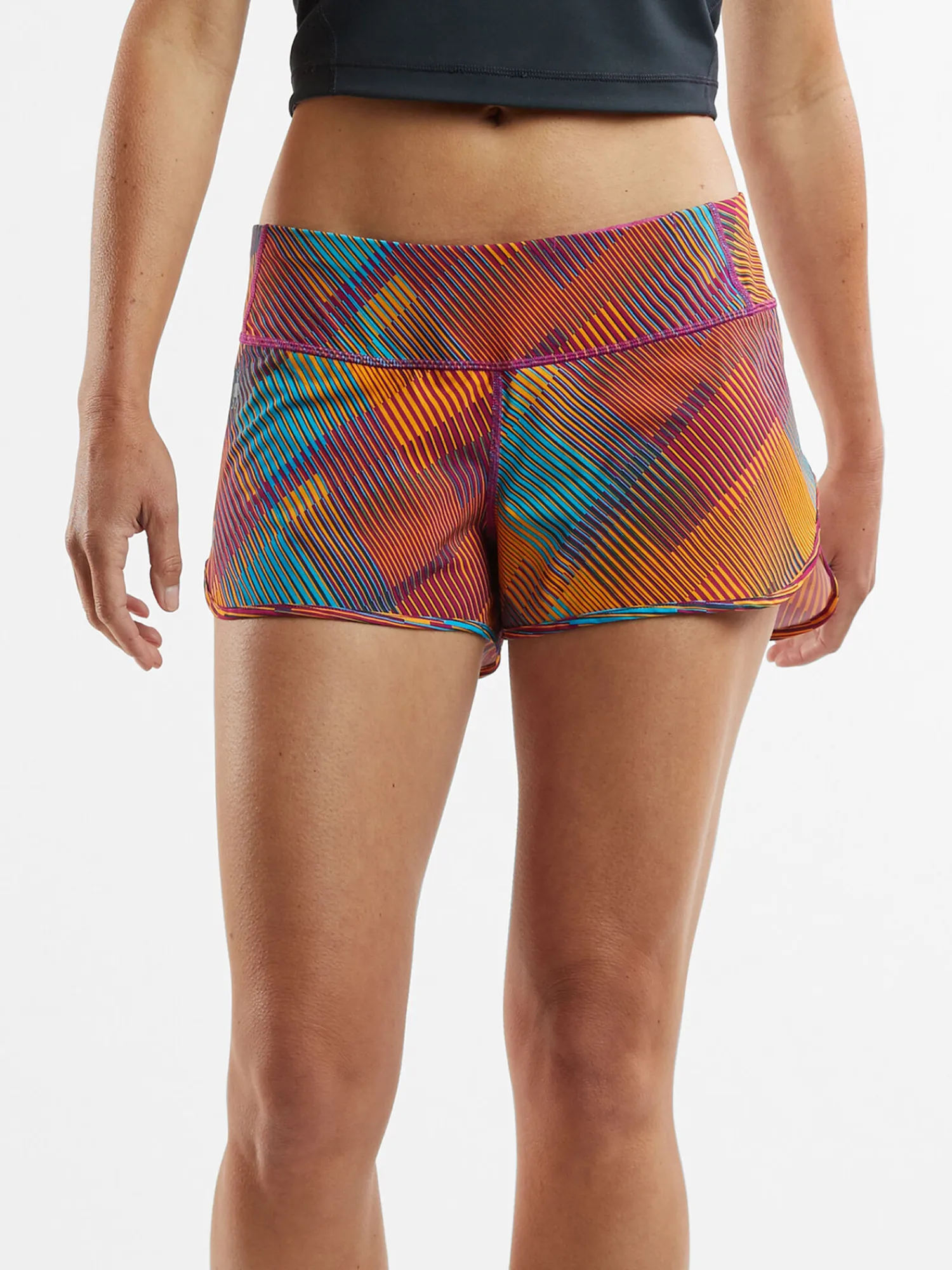 Women Title Nine Bottoms Finder>Heat Rave Running Shorts