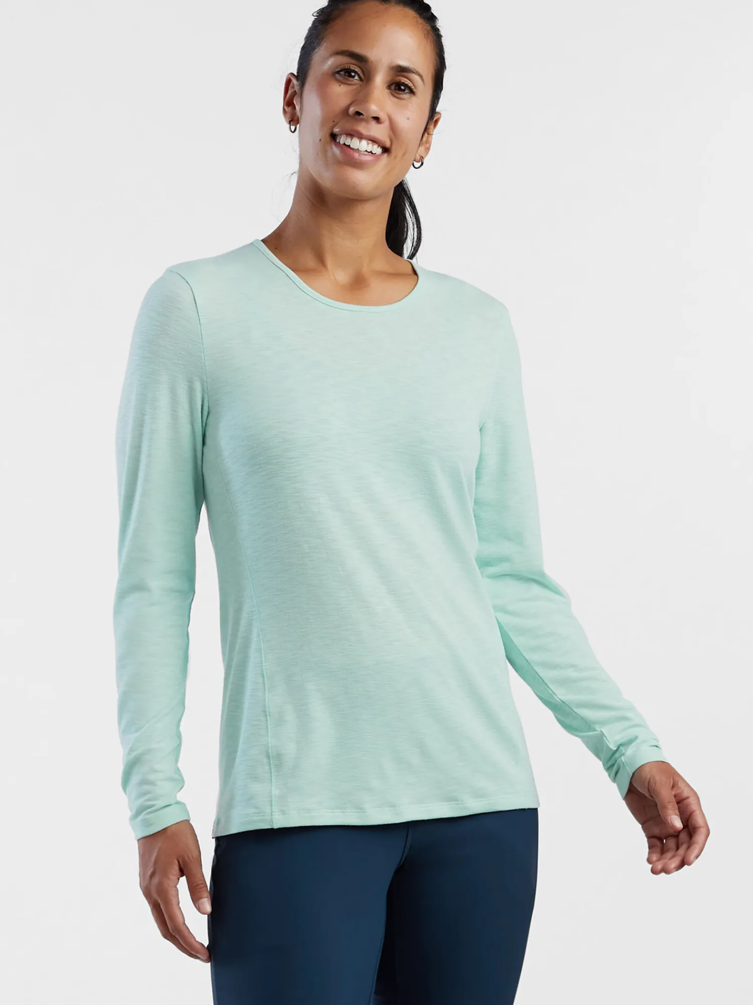 Women Title Nine Long Sleeve Tops>Henerala 2.0 Long Sleeve Tee - Solid
