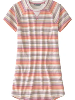 Women Title Nine Dresses>Hideaway Sweatshirt Dress - Horizon Stripe