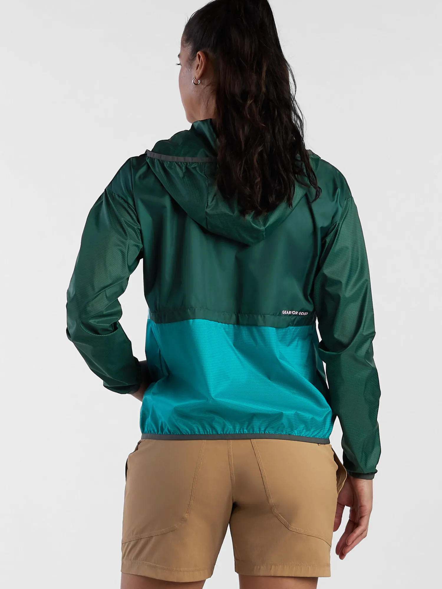 Women Title Nine Jackets>La Exploradora 1/2 Zip Windbreaker