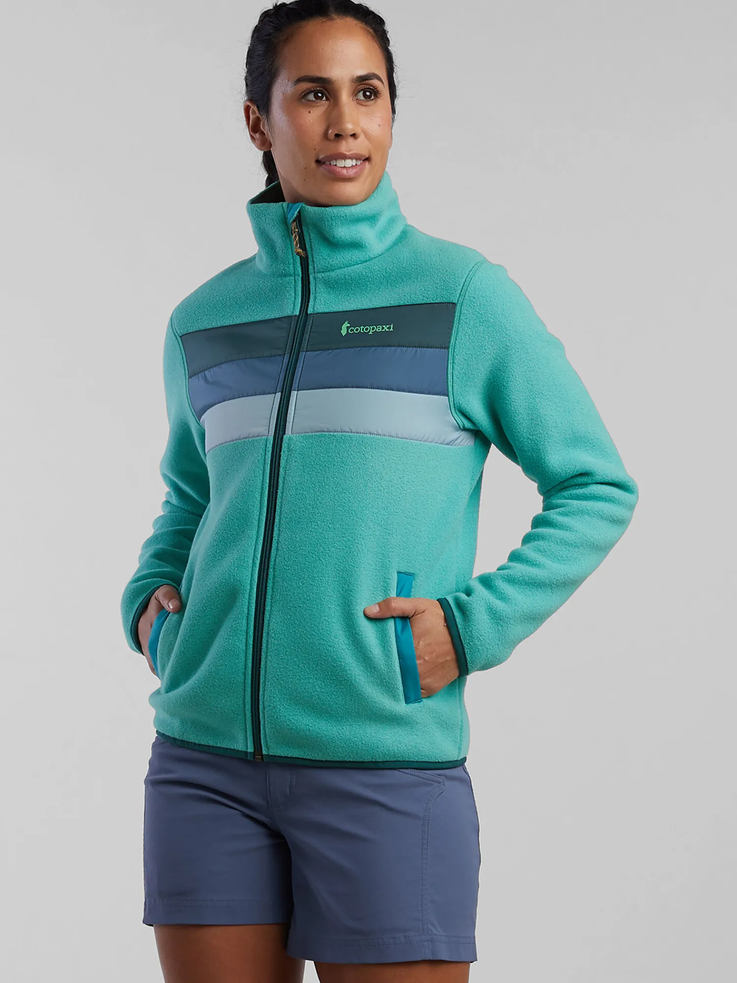 Women Title Nine Hoodies & Sweatshirts>La Exploradora Fleece Jacket