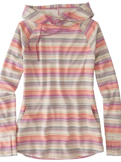 Women Title Nine Hoodies & Sweatshirts>Manresa Hoodie - Horizon Stripe