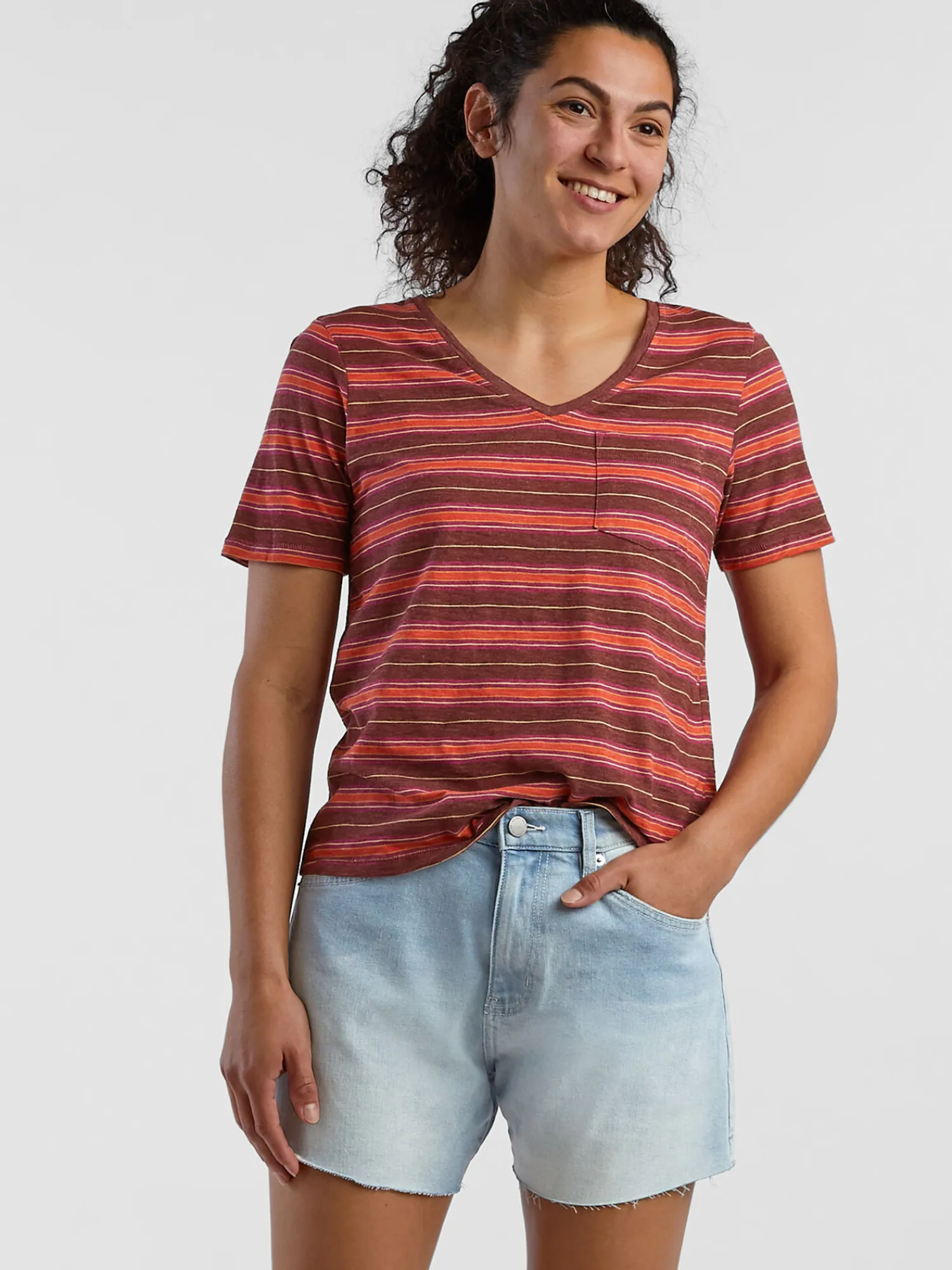 Women Title Nine Short Sleeve Tops>Maverick Pocket Tee