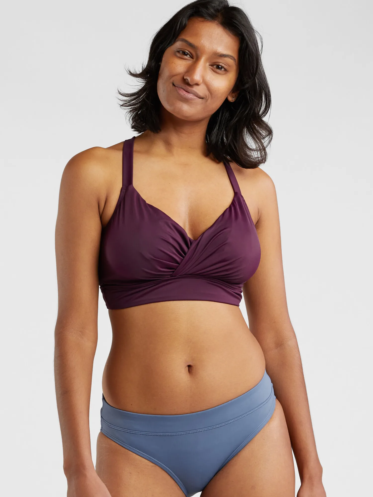 Women Title Nine Bikini Tops>Metis Underwire Bikini Top - Solid