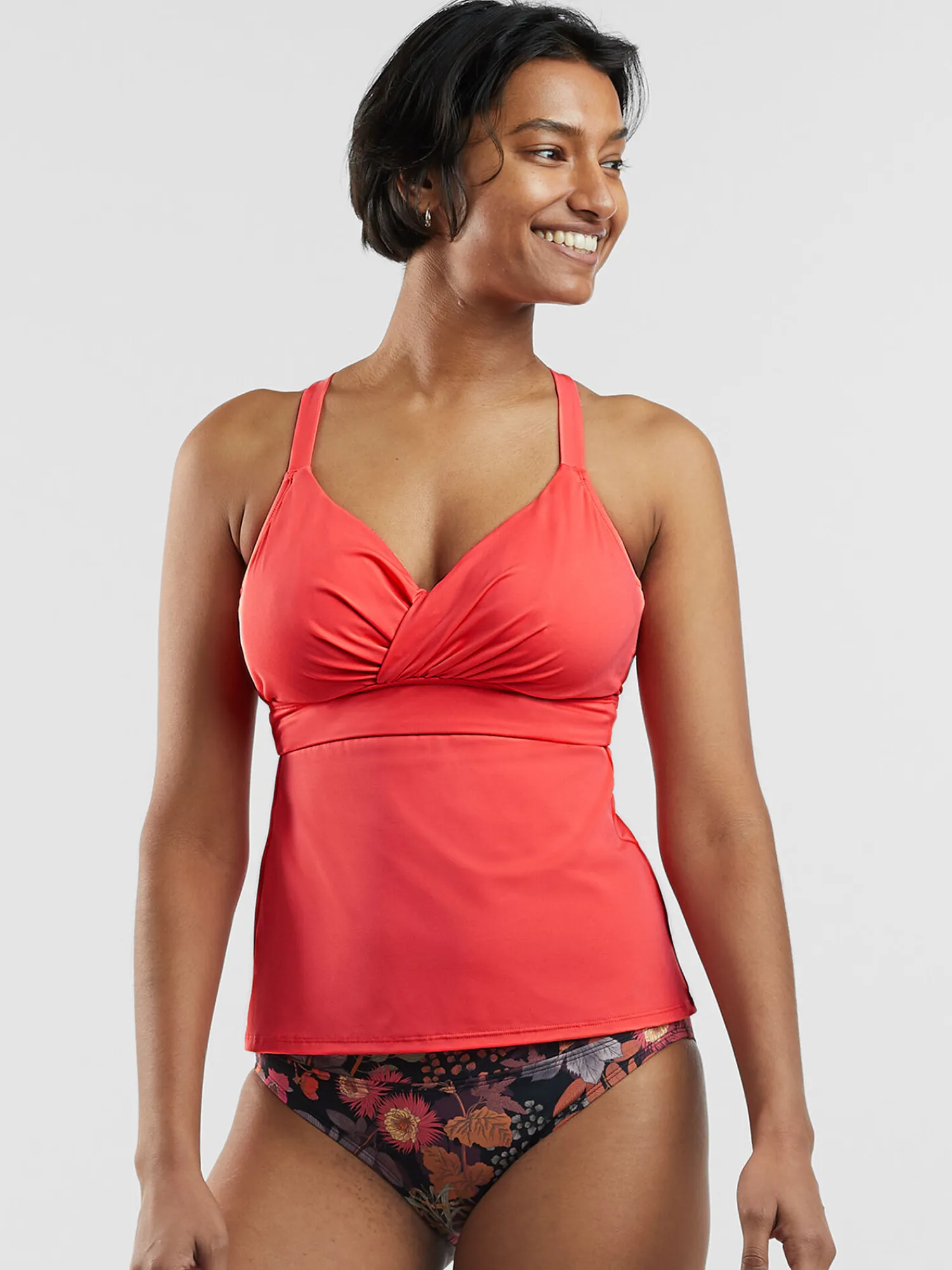 Women Title Nine Tankini Tops>Metis Underwire Tankini Top - Solid