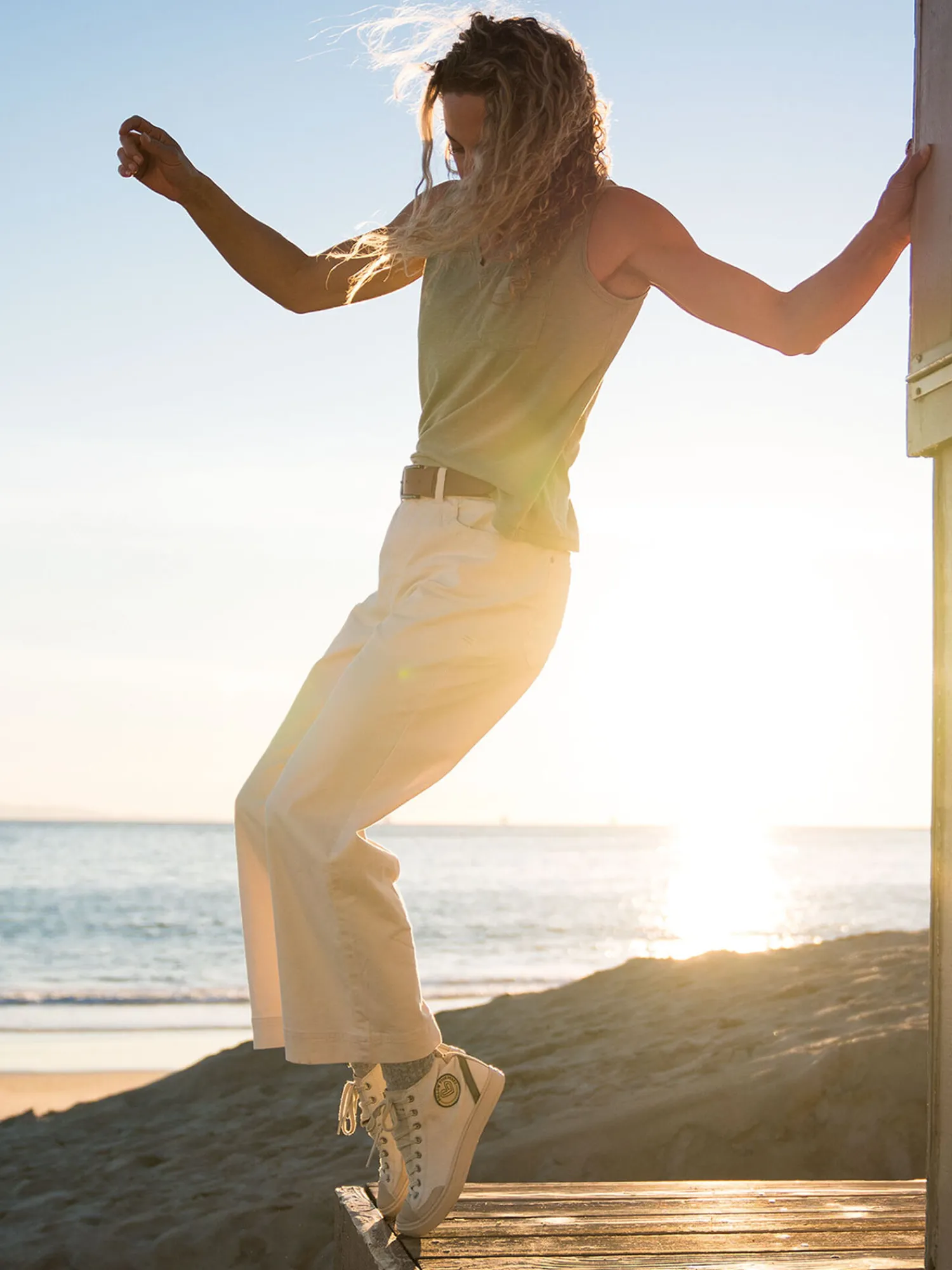 Women Title Nine Bottoms Finder>Miraculous Wide Leg Cropped Pants