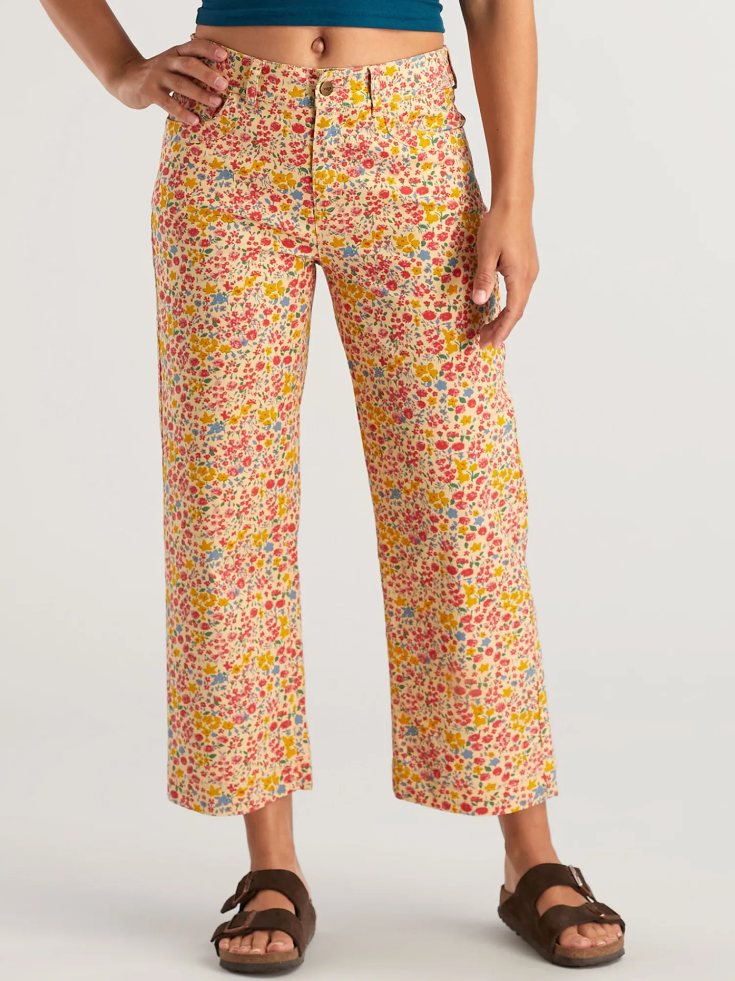 Women Title Nine Bottoms Finder>Miraculous Wide Leg Cropped Pants