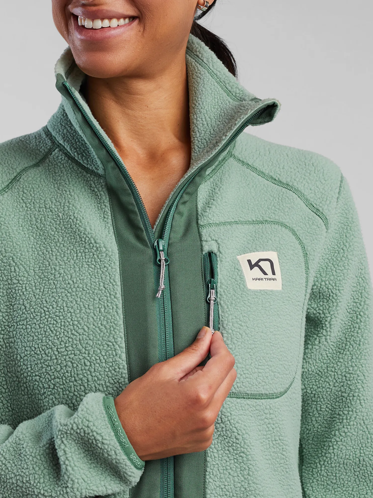 Women Title Nine Hoodies & Sweatshirts>Mirage Long Fleece Jacket