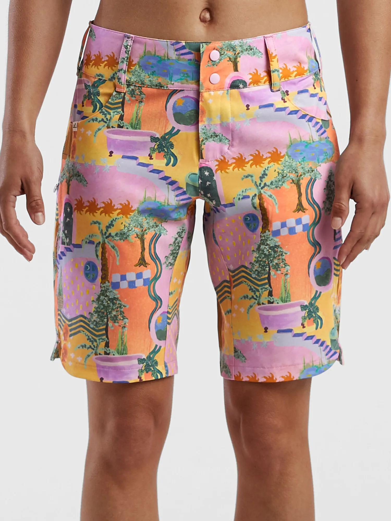 Women Title Nine Bottoms Finder>Moab Mountain Bike Shorts 10"
