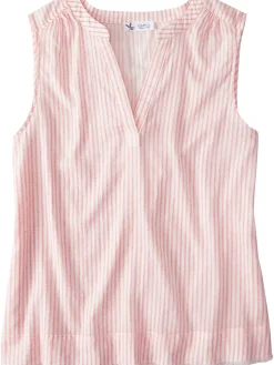 Women Title Nine Swim Cover Ups>Moorea Gauze Sleeveless Top