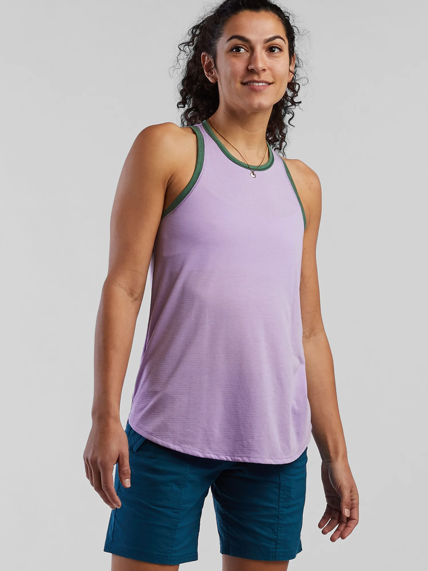 Women Title Nine Tank Tops>Notton Racerback Tank Top - Colorblock