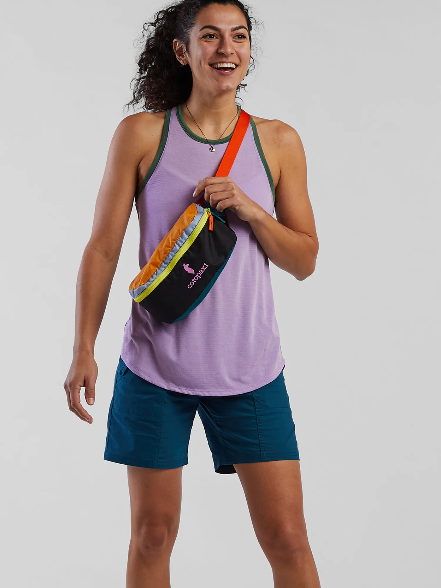 Women Title Nine Tank Tops>Notton Racerback Tank Top - Colorblock