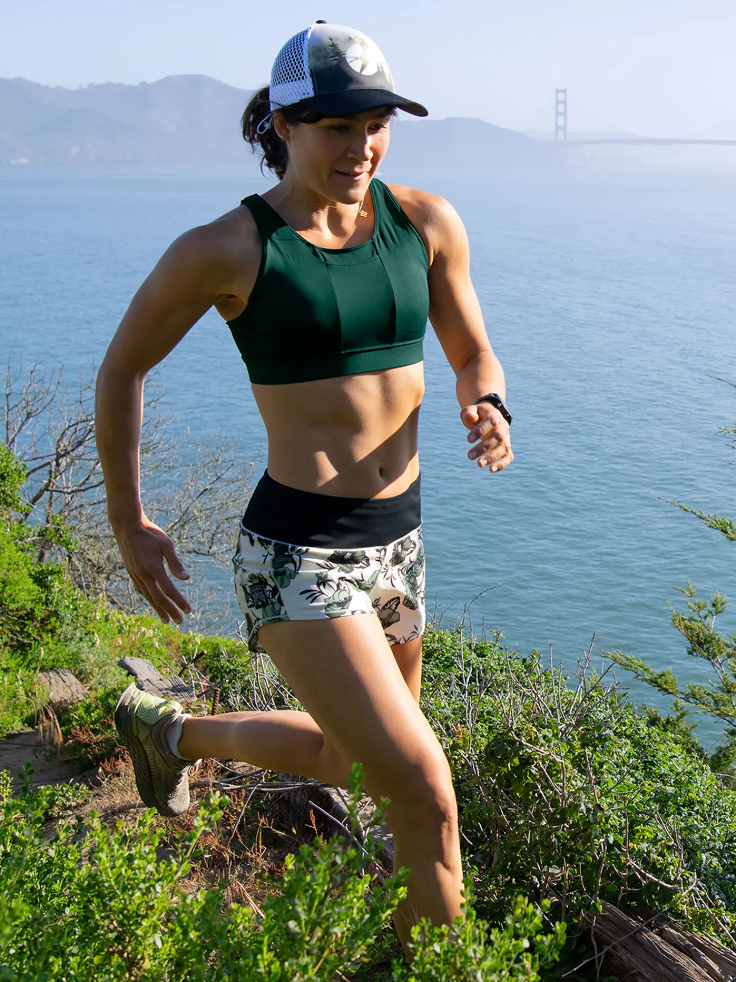 Women Title Nine Bottoms Finder>Obsession Running Shorts 4"