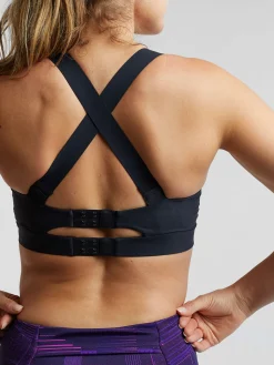 Women Title Nine Sports Bras>Ovation Corset-Front Sports Bra